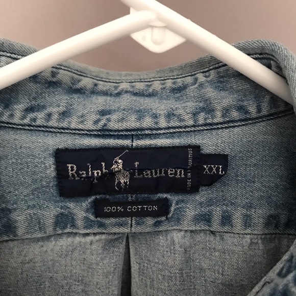 Polo Ralph Lauren vintage denim shirt - Picture 3 of 3